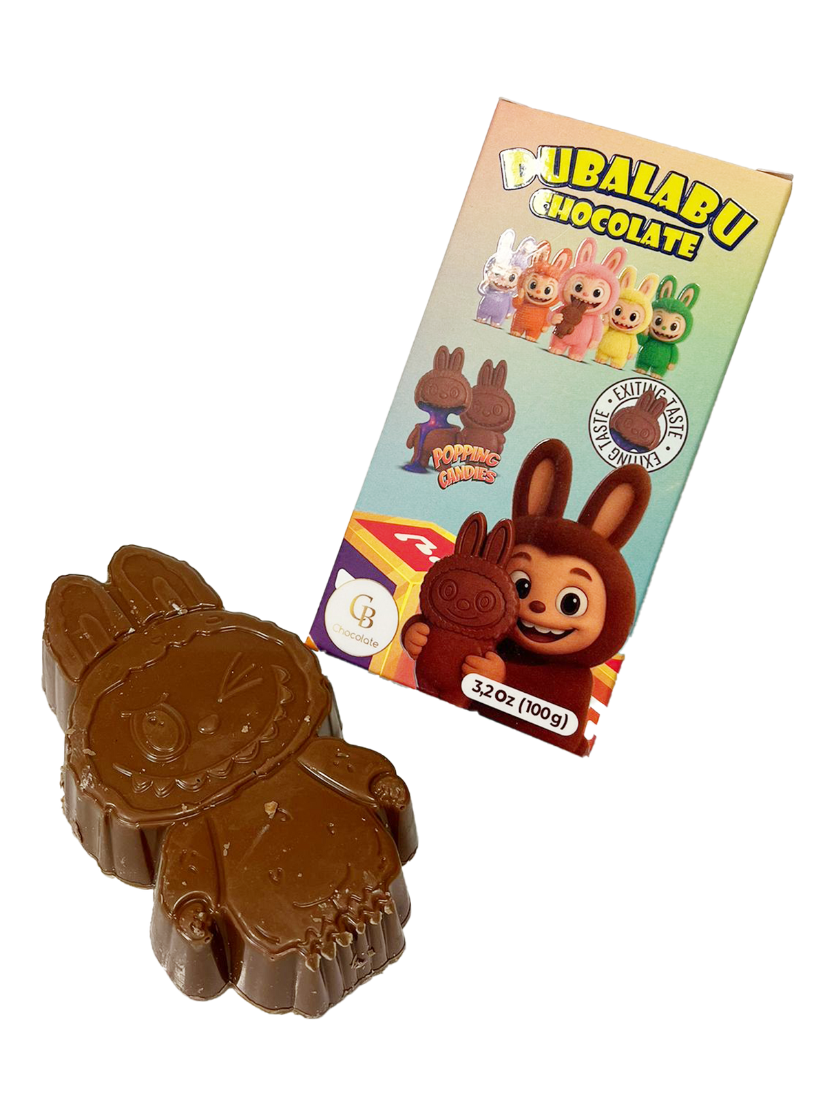 Carsibasi Dubalabu Mystery Fruit Cream Chocolate Bar - 100g