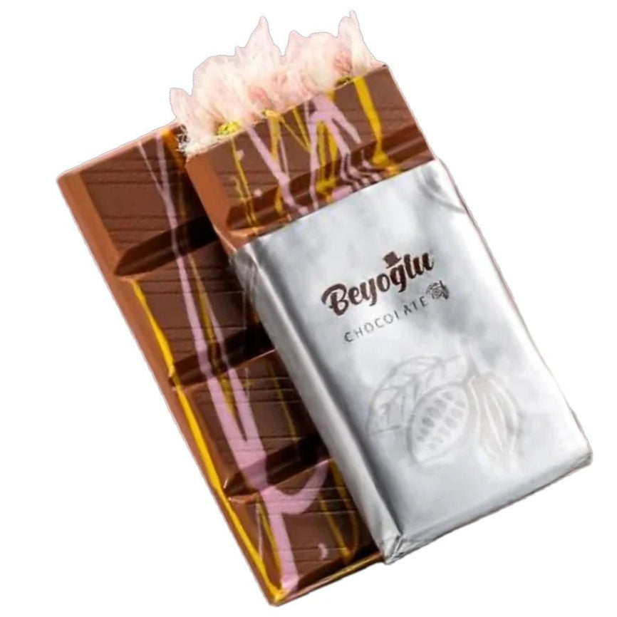 Beyoglu | Angel Hair Milky Chocolate with Cotton Candy and Pistachio Cream - TryAladdin