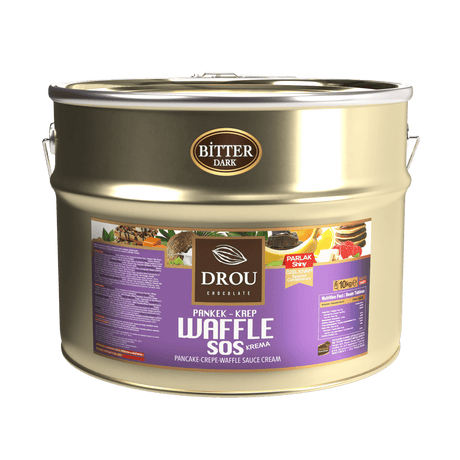 Drou Dark Chocolate Sauce for Waffle, Crepe & Pancake (10kg) - TryAladdin