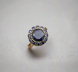 Istanbul Jewelry | Amethyst Turkish Design Handmade Silver Ring - TryAladdin