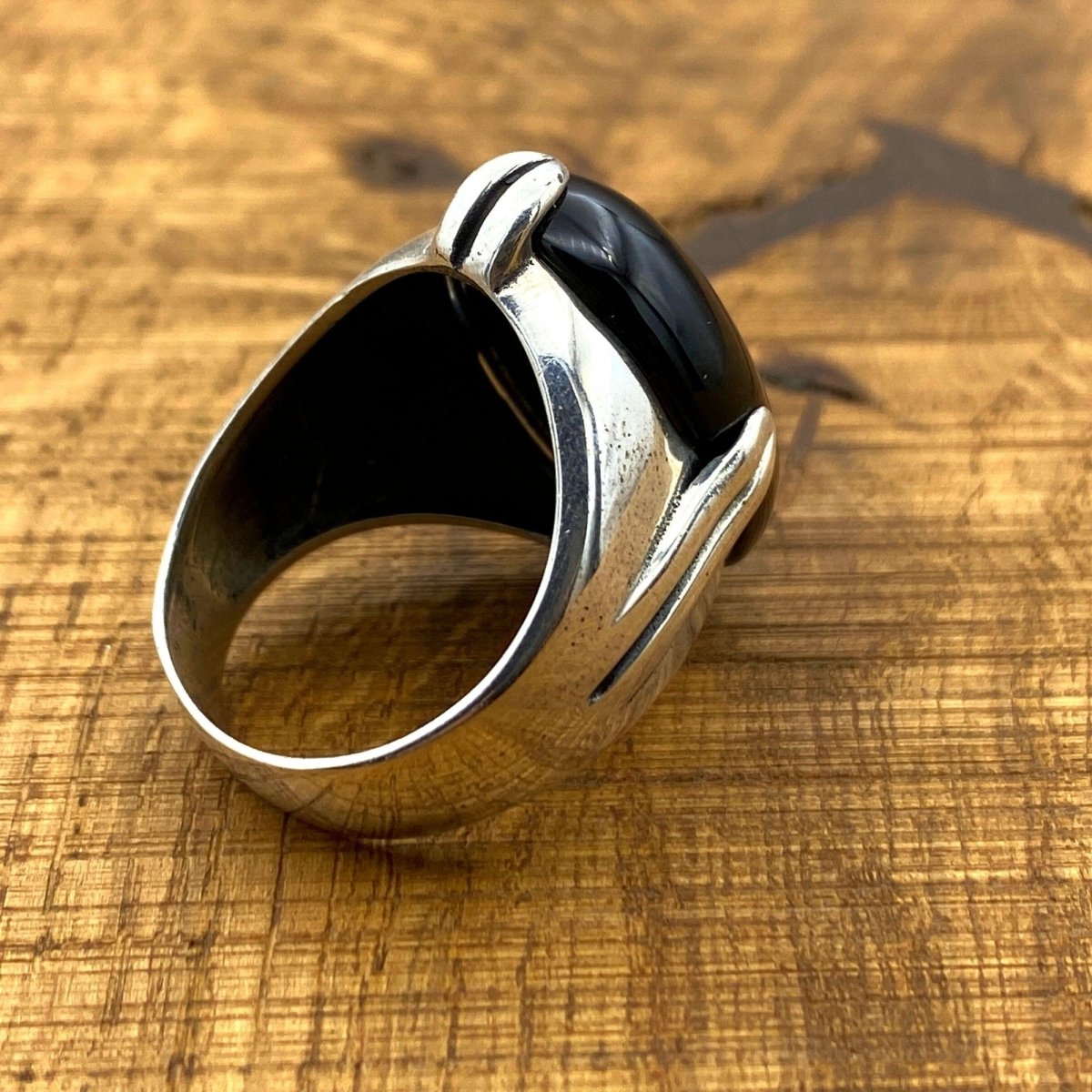 Black Onyx Ring - TryAladdin