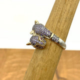 Double Tiger Multi - Color Ring - TryAladdin