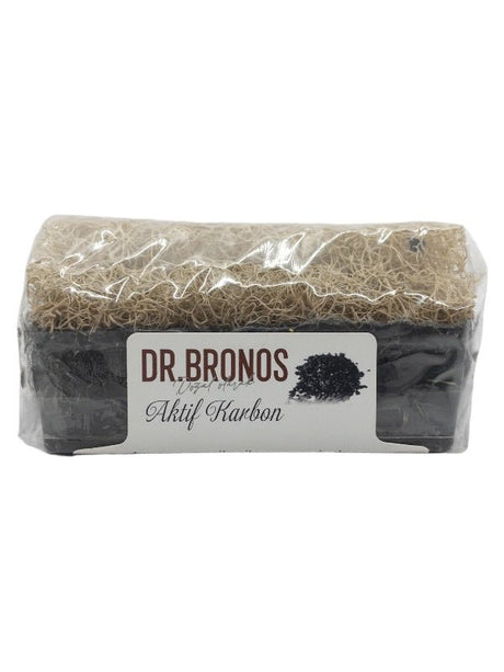 Dr. Bronos | Activated Carbon Soap with Natural Pumpkin Loofah - TryAladdin