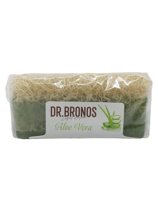 Dr. Bronos | Aloe Vera Soap with Natural Pumpkin Loofah - TryAladdin