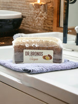 Dr. Bronos | Argan Soap with Natural Pumpkin Loofah - TryAladdin