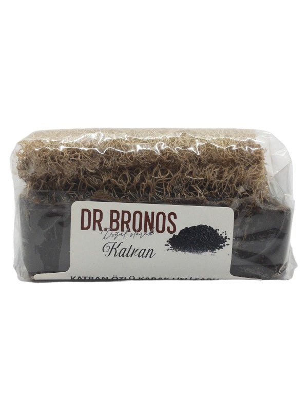 Dr. Bronos | Tar Soap with Natural Pumpkin Loofah - TryAladdin