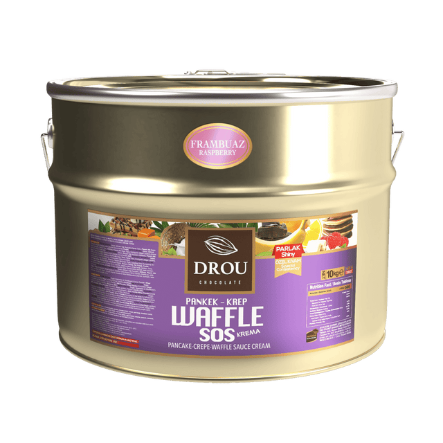 Drou Raspberry Chocolate Sauce for Waffle, Crepe & Pancake (10kg) - TryAladdin