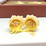 Ema Chocolate Milk and White Chocolate Truffles with Orange Cream Filled - Merry Christmas Box - 250g - TryAladdin