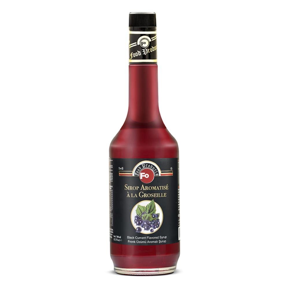 FO | Black Currant Flavored Cocktail Syrup (700ml) - TryAladdin
