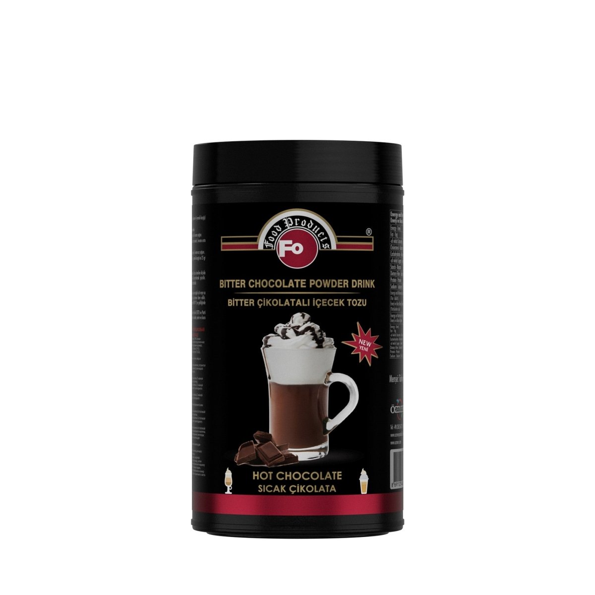 FO | Hot Bitter Chocolate Powdered Drink Mix (1kg) - TryAladdin