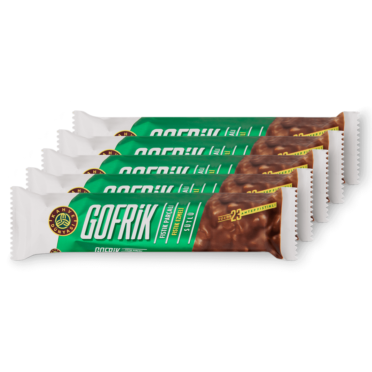 Gofrik Milk Chocolate Bar with Antep Pistachios - TryAladdin