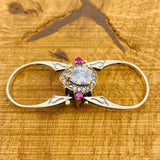 Handcrafted Multi Stone Reversible Ring - TryAladdin