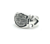 Harley Davidson Motorcycle Signet Ring - TryAladdin