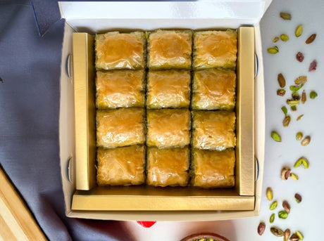 Koskeroglu | Special Prince Pistachio Baklava (12 Pieces) - TryAladdin