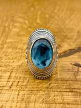 Light Blue Paraiba Ring - TryAladdin