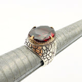 Men's Ruby Ottoman Ring - TryAladdin