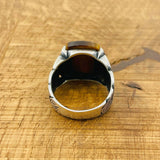 Men’s Tiger Eye Ottoman Ring - TryAladdin