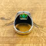 Multi Color Silver Ring - TryAladdin