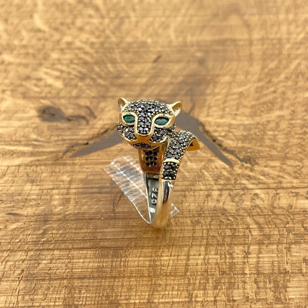 Multi - Color Tiger Head Ring - TryAladdin