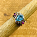 Multi - Stone Reversible Ring - TryAladdin