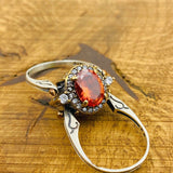 Multi Stone Ring, Ruby & Yellow Tourmaline - TryAladdin