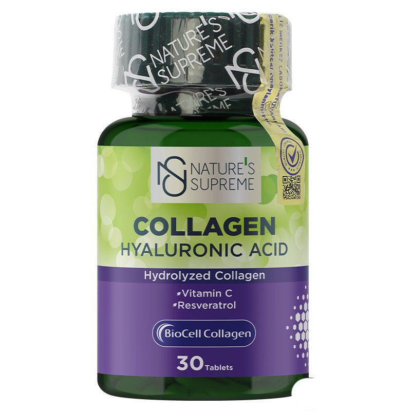 Nature's Supreme BioCell Collagen Hyaluronic Acid 30 Tablets - TryAladdin