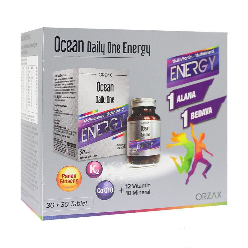 Ocean Daily One Energy 2 x 30 Tablets - TryAladdin