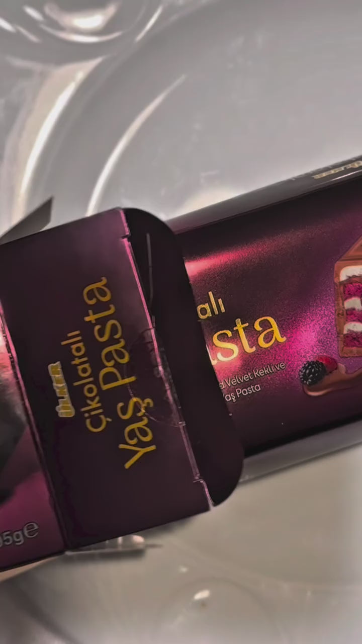 Ulker Chocolate Cake Bar with Mixed Berry Filling (Cikolatali Yas Pasta)