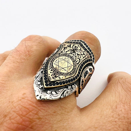 Seal of Solomon Archer Thumb Ring - TryAladdin