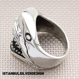 Shark Head Silver Ring Jewelry - TryAladdin