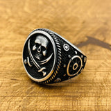 Skull Silver Ring - TryAladdin