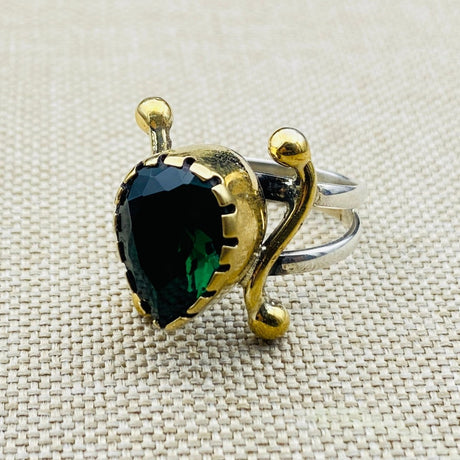 Stunning Zircon Stone Green Ring for Women - TryAladdin