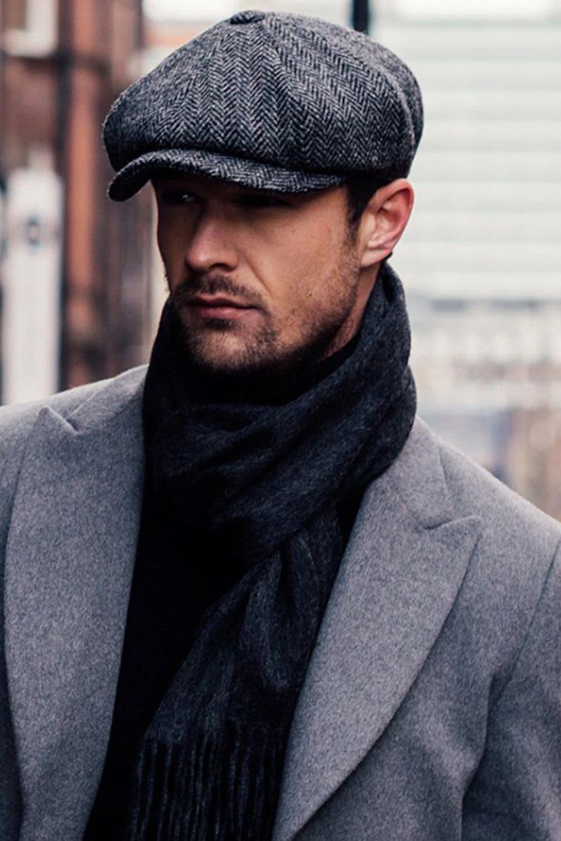 Taki | Peaky Blinders Cashmere Driver Hat - Men's Trilby Beanie - TryAladdin