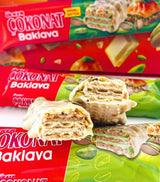 Ulker | Cokonat Baklava Bar Covered with White Chocolate - TryAladdin