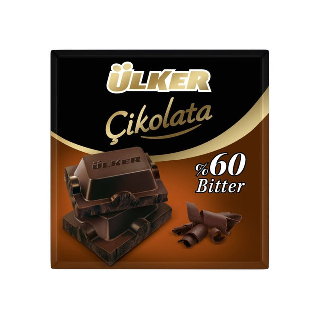 Ulker | Dark Square Chocolate %60 - TryAladdin