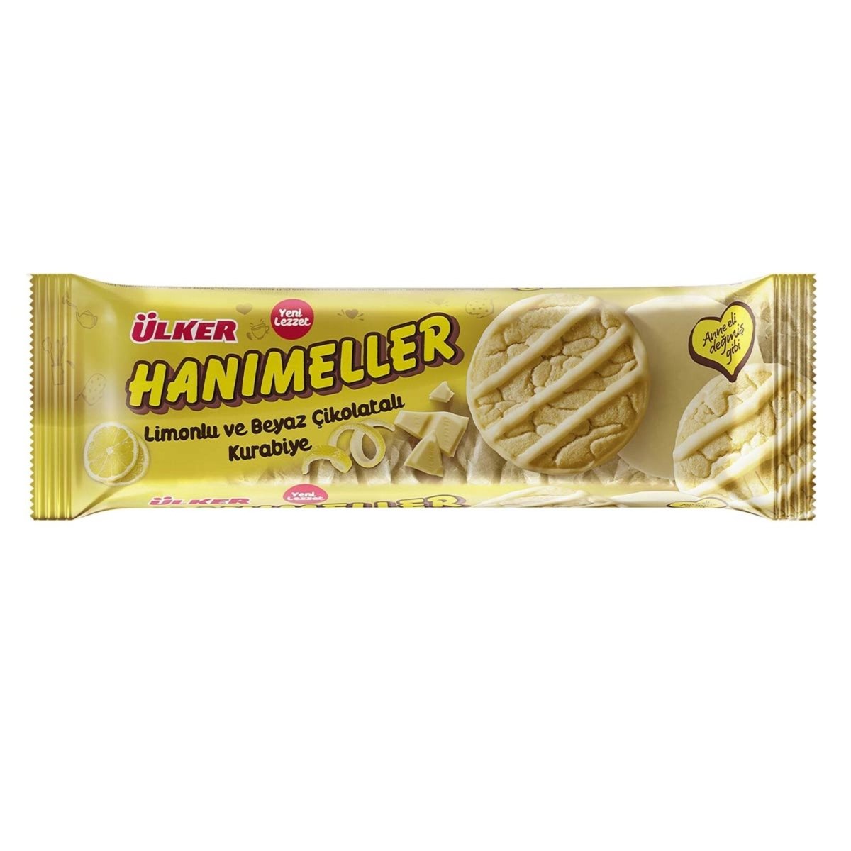 Ulker | Hanimeller Cookies with Lemon and White Chocolate - TryAladdin