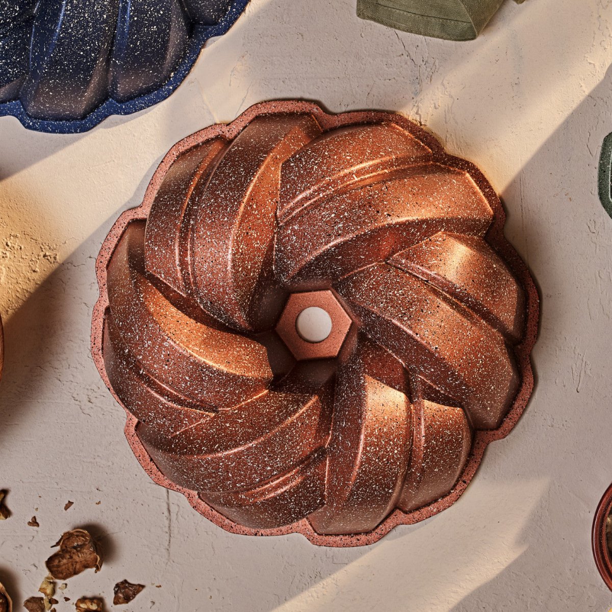 Emsan Maya Cake Mold Copper - TryAladdin