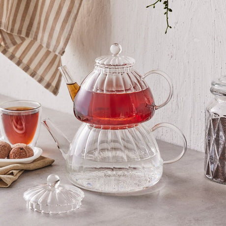 Karaca Lori Borosilicate Glass Teapot - TryAladdin