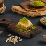 Koskeroglu | Square Baklava with Pistachio in Gift Metal Box - TryAladdin