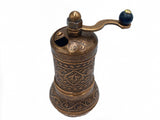 Lavina | Spice/Coffee Grinder Traditional Ottoman Style Copper (10 cm) - TryAladdin