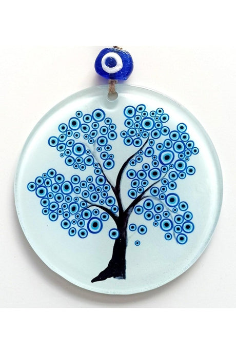 Nazar Tree Fusion Glass Nazar Beaded - TryAladdin